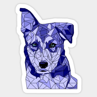 Rufus in Blue Sticker